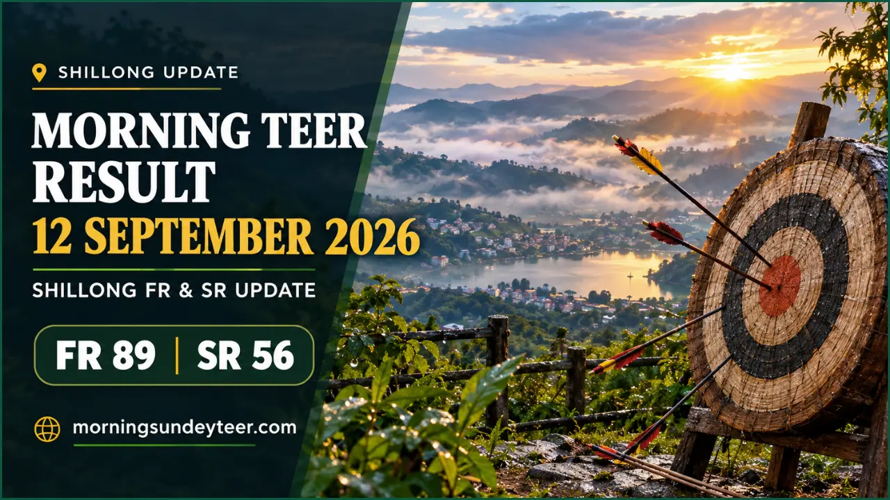 Morning Sunday Teer Result Today 12 September 2026 – Shillong Update